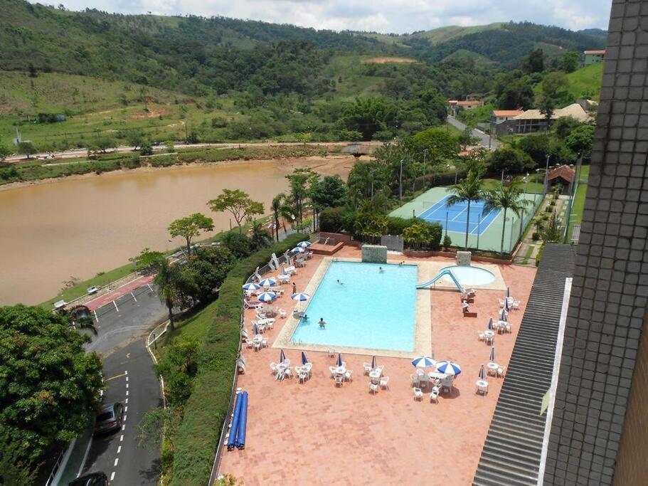 Lindo Flat Em Aguas De Lindoia Águas de Lindóia Eksteriør bilde